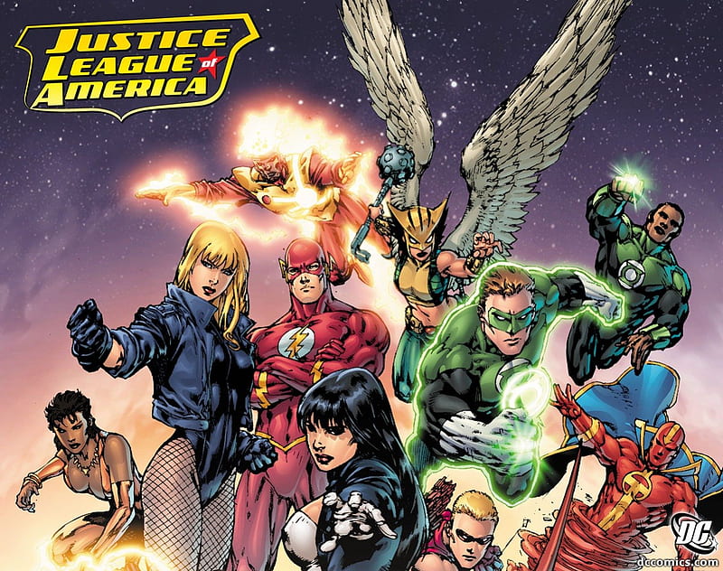 Justice League Of America, DC Comics, Comics, Superheroes, HD wallpaper |  Peakpx