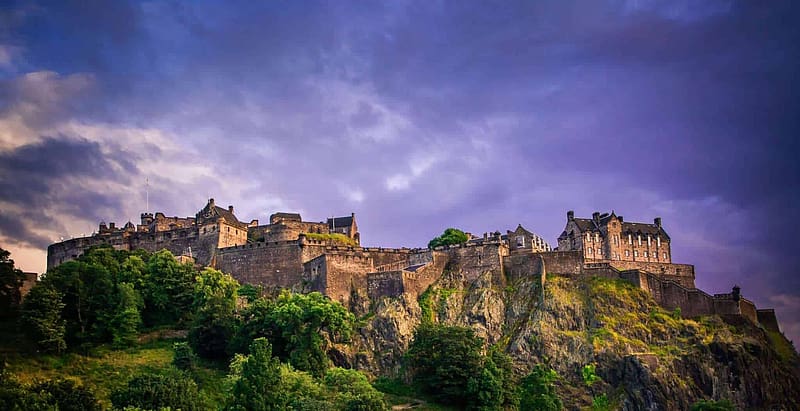 Edinburgh Castle - Scotland, Edinburgh Castle, Castles, Edinburgh, Scotland, Scottish Castles, HD wallpaper
