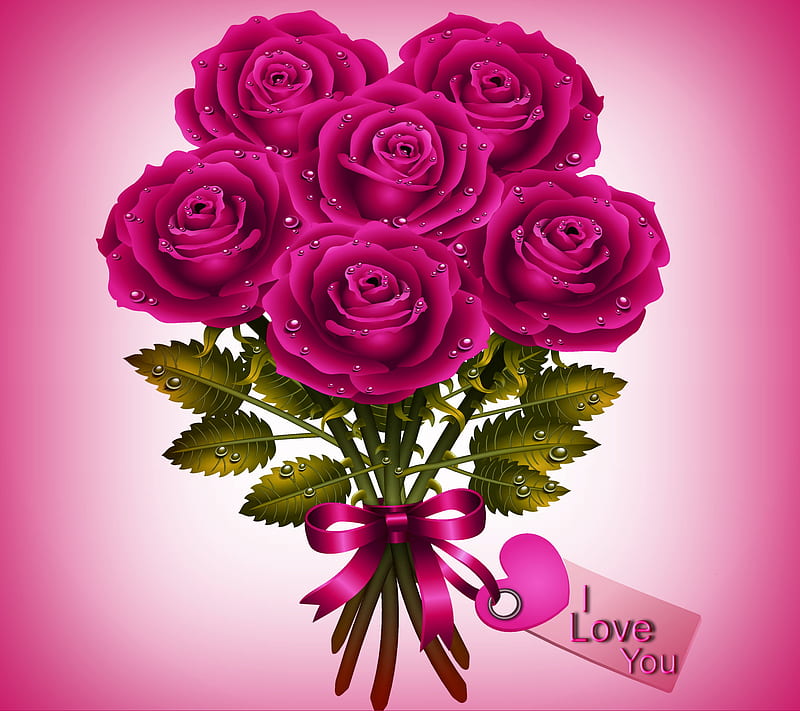 Roses, abstract, for you, love, purple, vector, with, HD wallpaper | Peakpx
