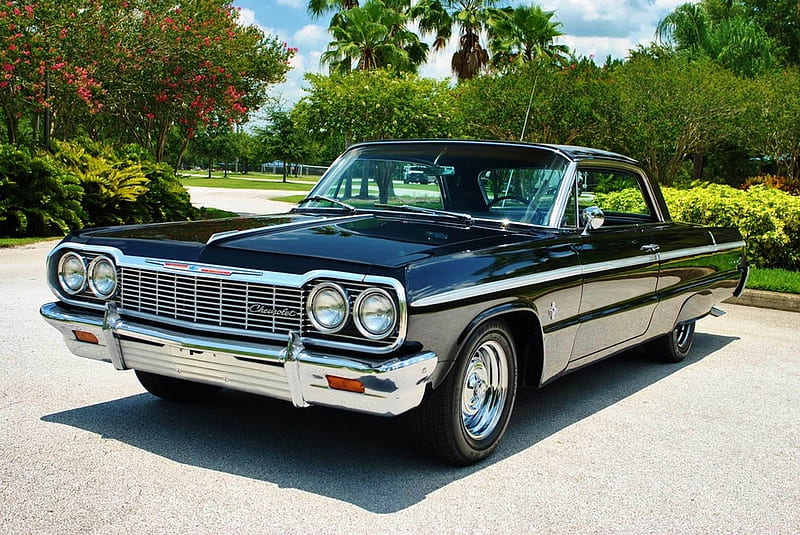 1964 Chevrolet Impala SS Rare 409 Big Block, Chevrolet, Big, Muscle, 409, Impala, Block, Old-Timer, Car, SS, HD wallpaper
