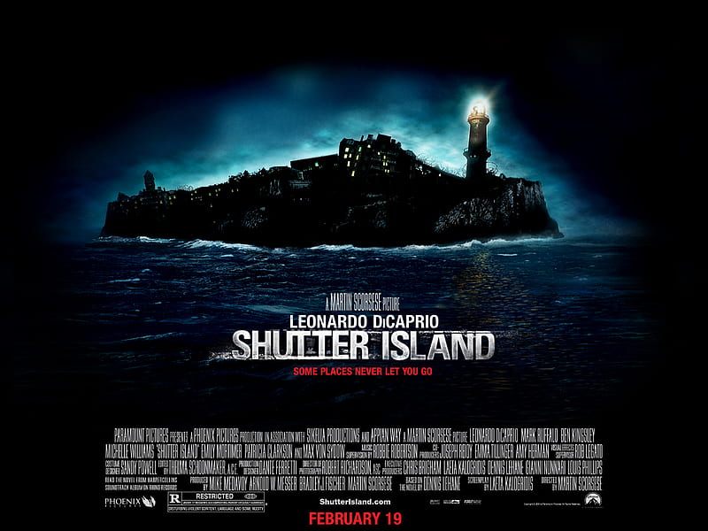 Shutter Island, poster, island, movie, shutter, HD wallpaper