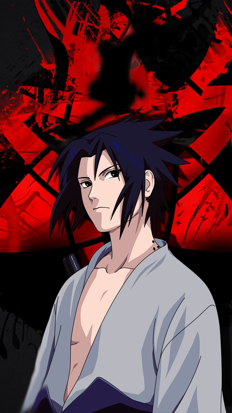 sasuke uchiha shippuden sharingan wallpaper