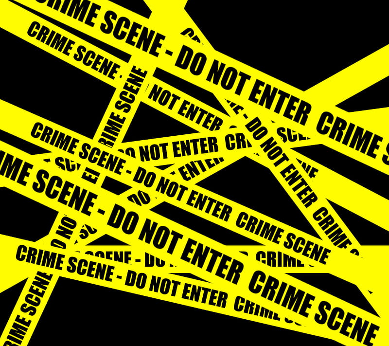crime scene tape wallpaper