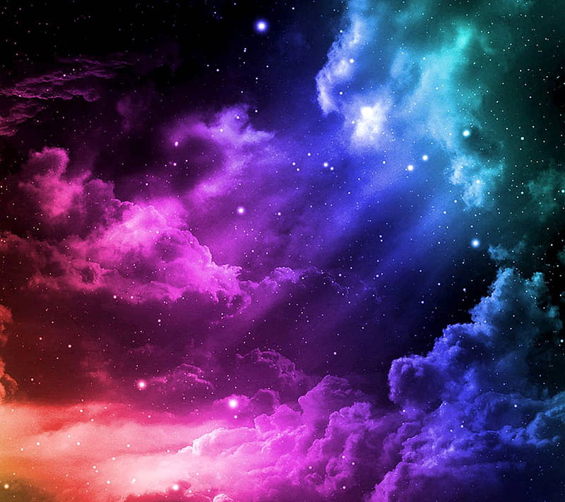Abstract Sky, cloud, color, star, HD wallpaper