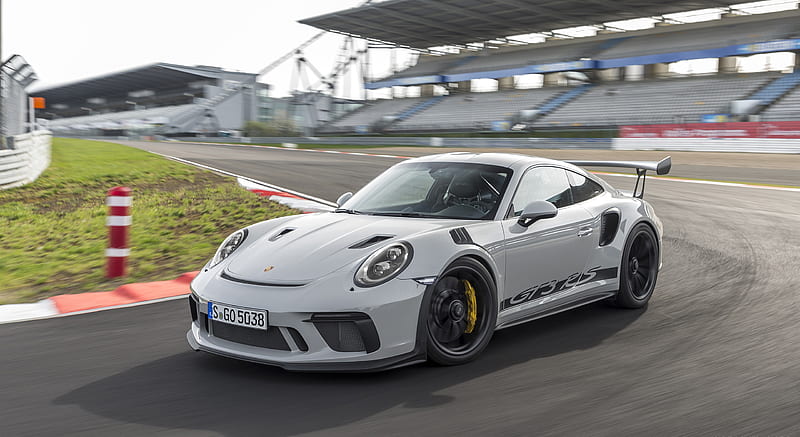 2019 Porsche 911 GT3 RS (Color: Crayon) - Front Three-Quarter, car, HD ...