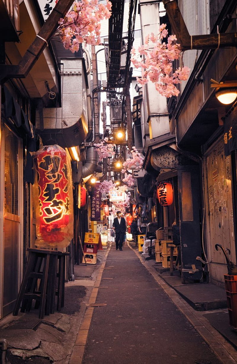 Japan streets inspired mobile wallpapers - upscaled : r/MobileWallpaper