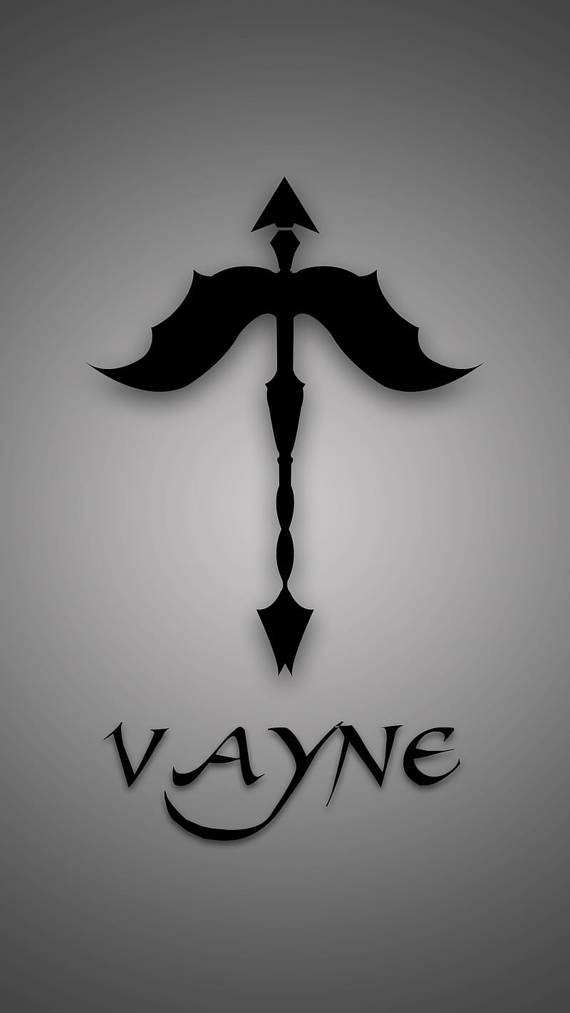 Vayne, ad carry, black, crossbow, gris, league of legends, marksman, nighthunter, shadow, vector, HD phone wallpaper