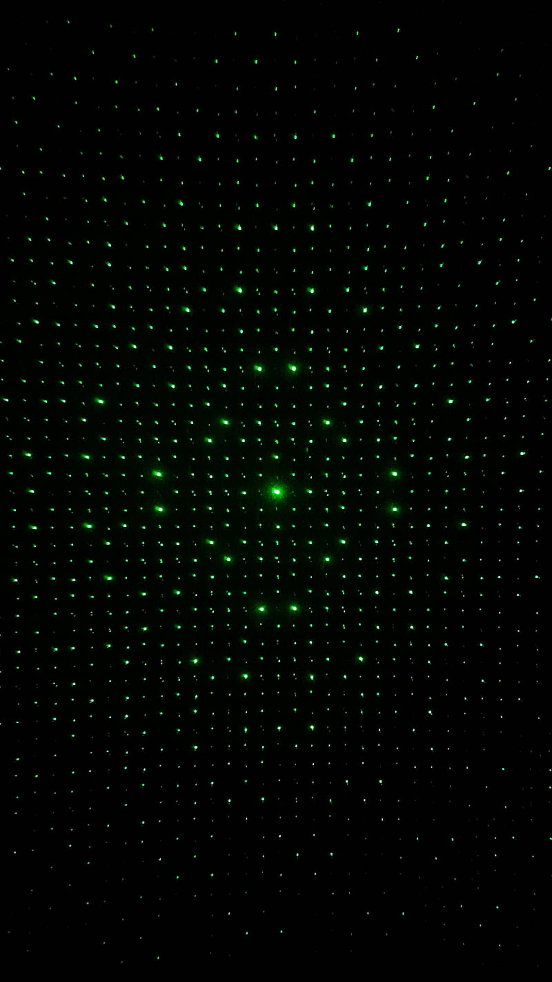 Optical illusion , optical illusion, dots, glow, green, dark, abstract, HD phone wallpaper