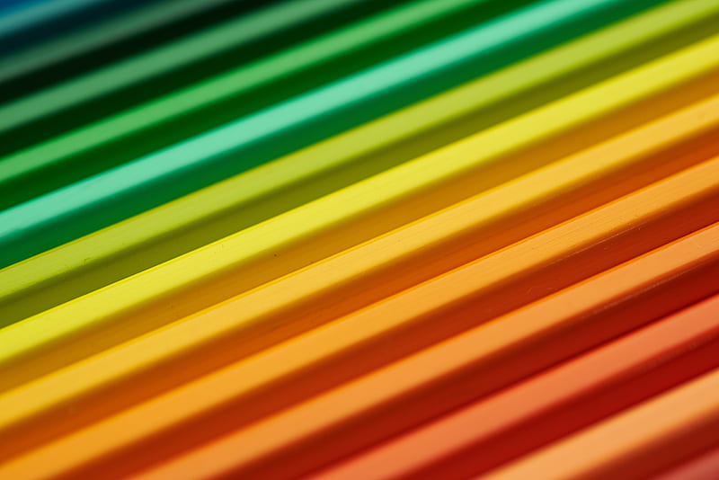 rainbow, stripes, lines, gradient, HD wallpaper