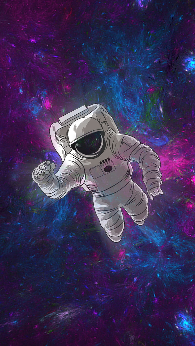 Astronaut Lost Galaxy, Abstract, abstract expressionism, amazing, art, artistic, artsy, bonito, bloom, botanical, colourful, computer, contemporary art, creative, drawing, flora, floral, flowers, , luminous, macro, modern, neon, nice, painting, pattern, trippy, HD phone wallpaper
