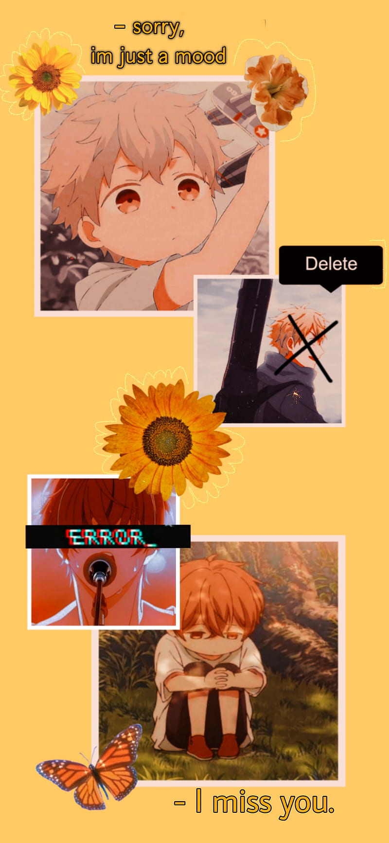 Orange Aesthetic Anime Wallpaper APK for Android Download