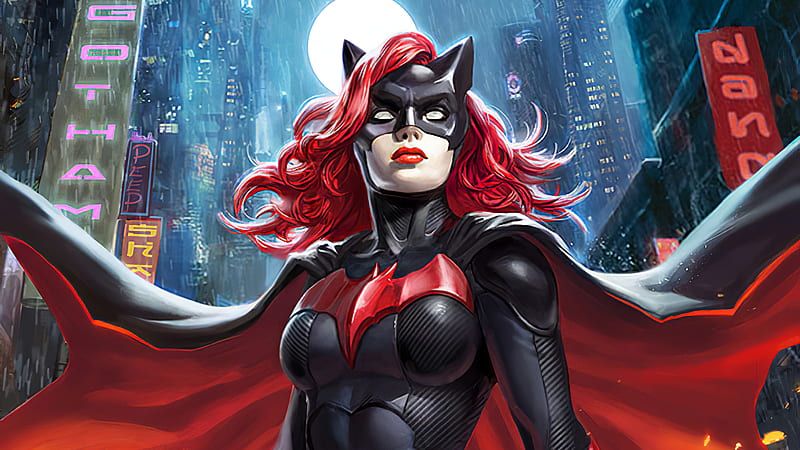 Batwoman Knight, batwoman, superheroes, artist, artwork, digital-art, HD wallpaper