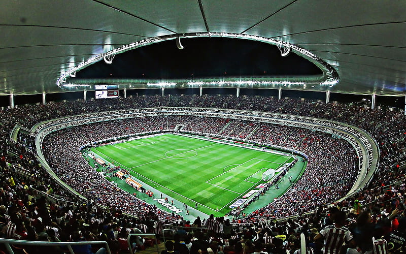 Estadio Akron, Estadio Omnilife, Estadio Chivas, CD Guadalajara Stadium, Mexican Football Stadium, Guadalajara, Mexico, HD wallpaper