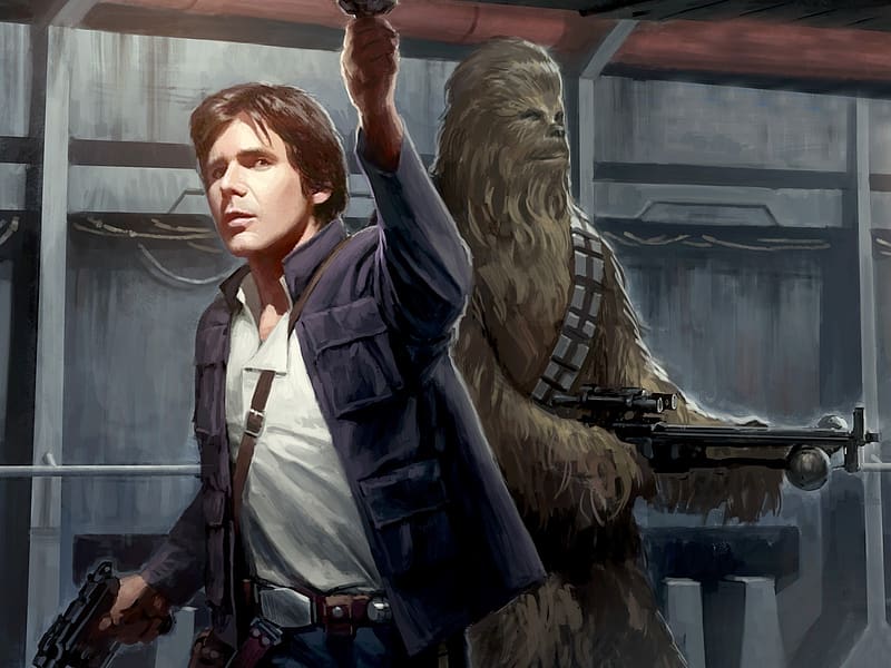 Star Wars, Sci Fi, Chewbacca, Han Solo, HD wallpaper | Peakpx