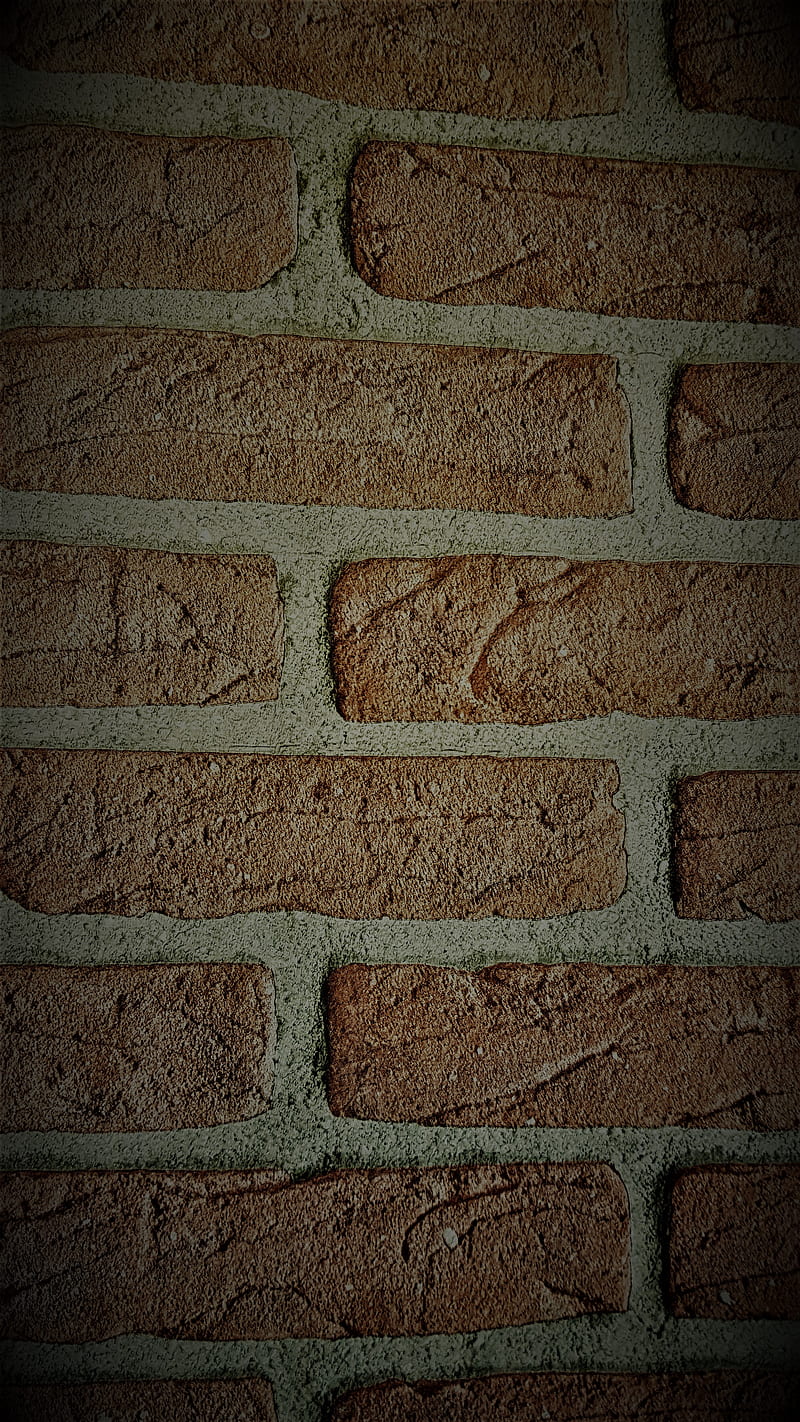 Brick Wall, bathroom, grain, timber, wood, woods, HD phone wallpaper