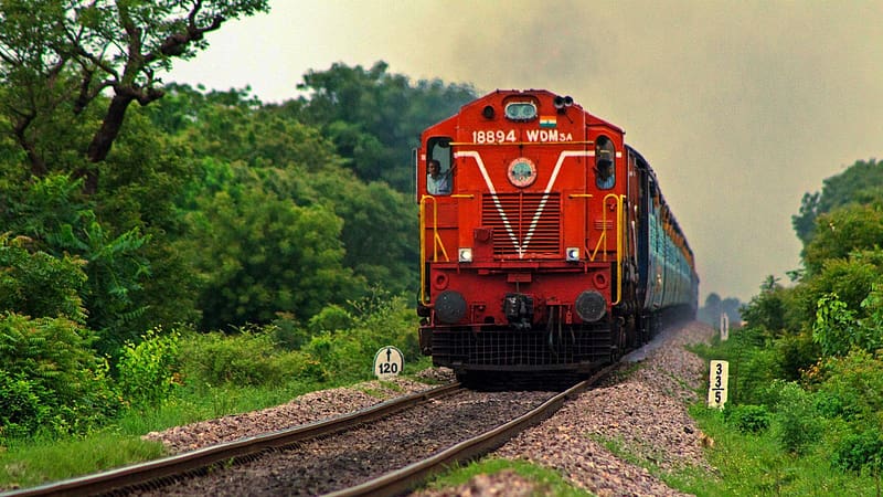 Customize Indian Railways Theme, Indian Train, HD wallpaper