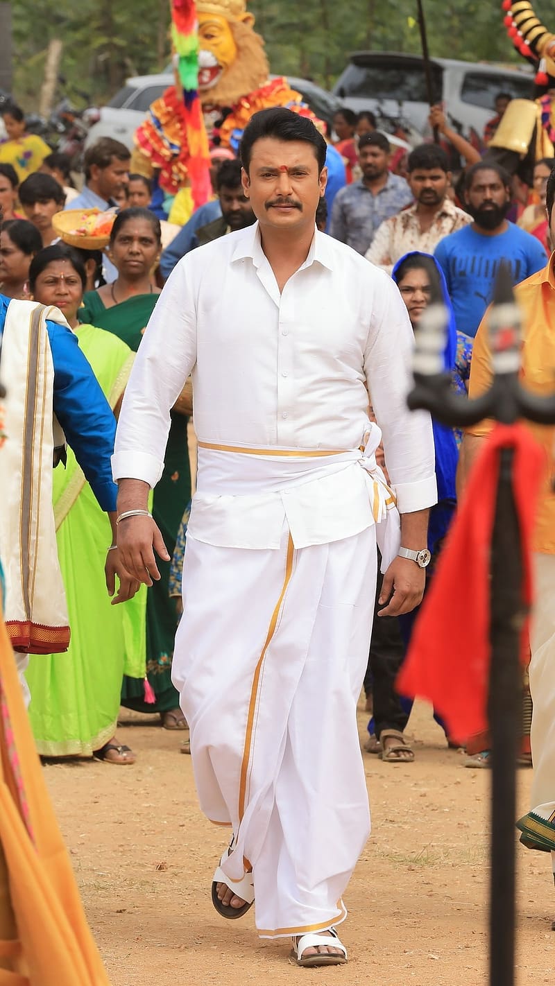 D Boss Walking In White Lungi, d boss, walking, white lungi, actor ...