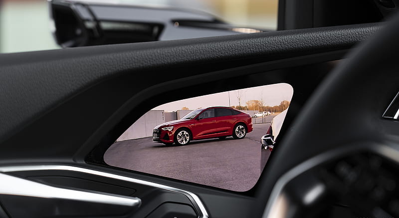 2020 Audi e-tron Sportback - Digital Rear View Mirror , car, HD wallpaper