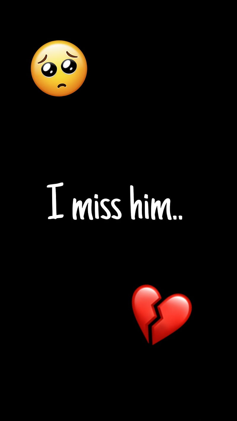 I miss him, heartbreak, missed, sad, sadness, HD phone wallpaper | Peakpx