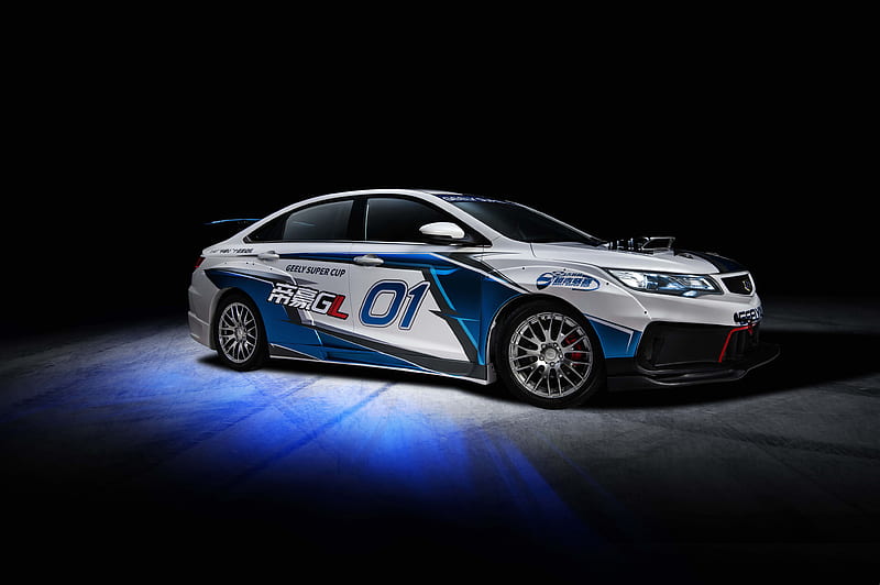 Geely Emgrand GL Race Car 2018 Front, geely-emgrand-gl, geely, 2018-cars, carros, HD wallpaper