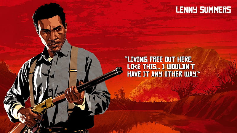 red dead redemption 2, lenny summers, Games, HD wallpaper