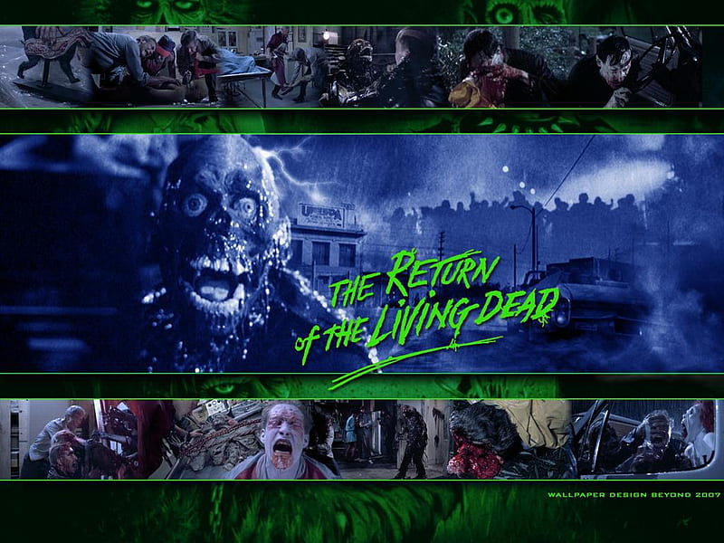 Return Of The Living Dead, return, dead, movie, living, zombie, HD wallpaper