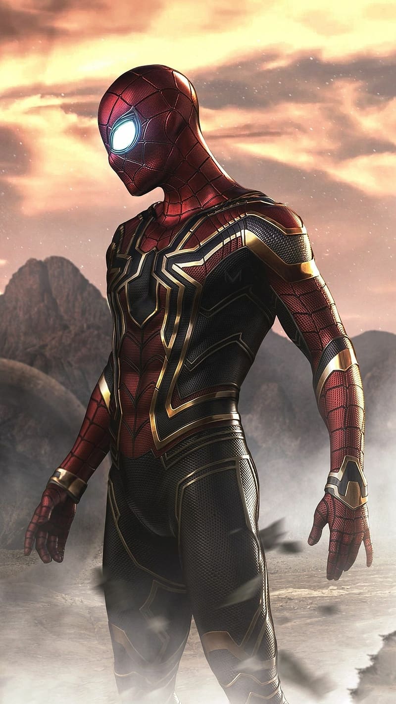 Iron Spider Man Side Look, spider man, side look, iron, marvel, smoky, HD  phone wallpaper | Peakpx