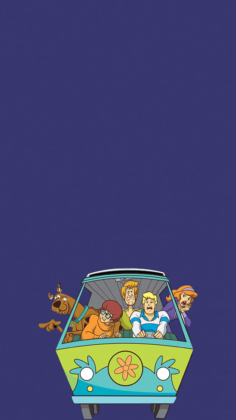Scooby Doo, cartoon, daphne, fred, kids, movie, mystery, scoob, scooby, shaggy, vilma, HD phone wallpaper