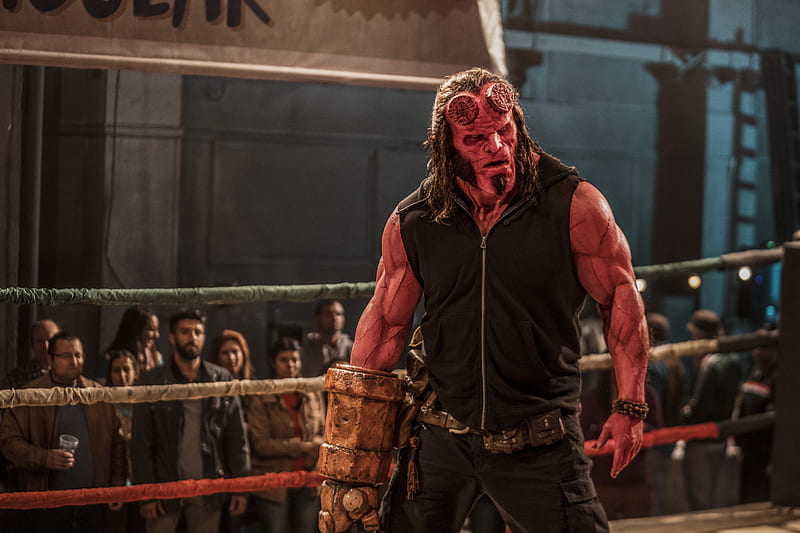 2019 Hellboy, hellboy, 2019-movies, movies, HD wallpaper