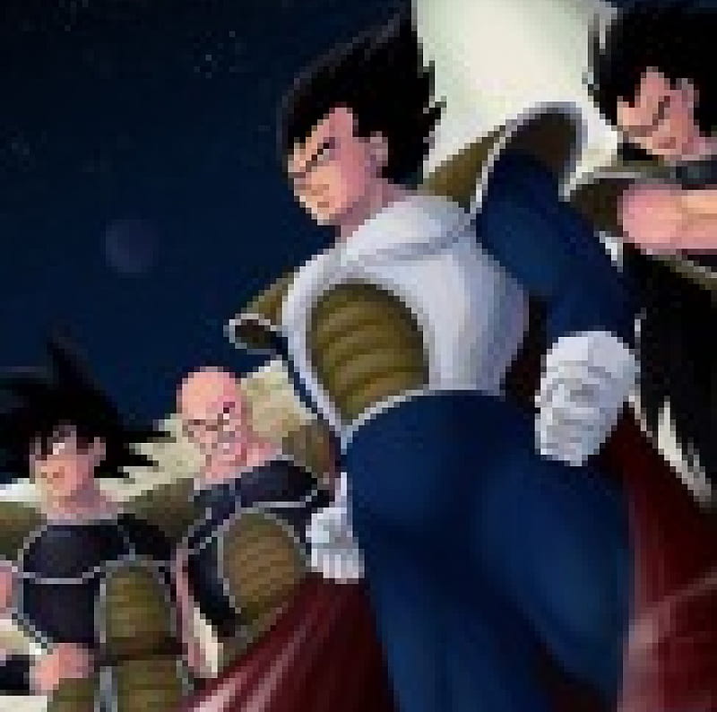 Dragon Ball Z Poster | Saiyan Saga | Goku Vegeta Nappa Raditz | NEW | USA