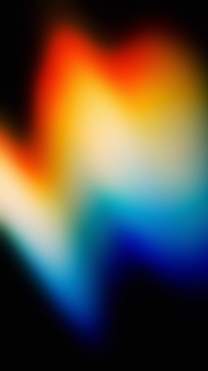 rainbow, colorful, gradient, bright, black, HD phone wallpaper