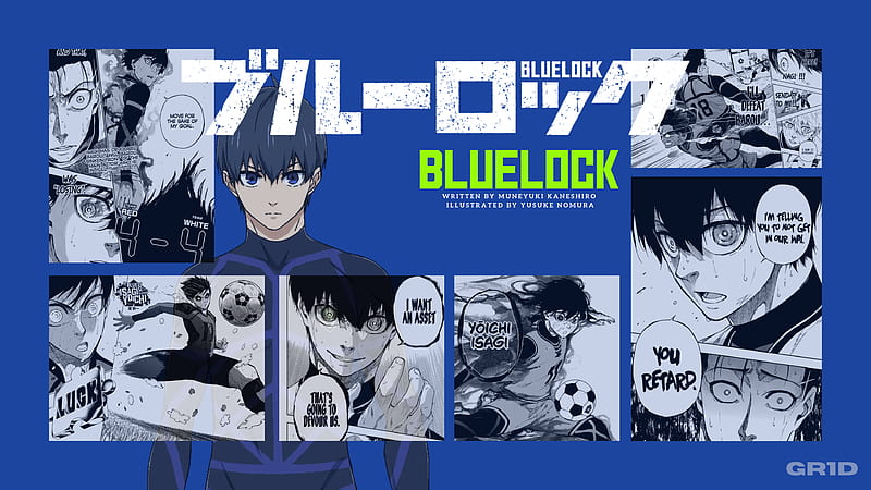 Blue lock Wallpaper  Anime, Locked wallpaper, Anime background