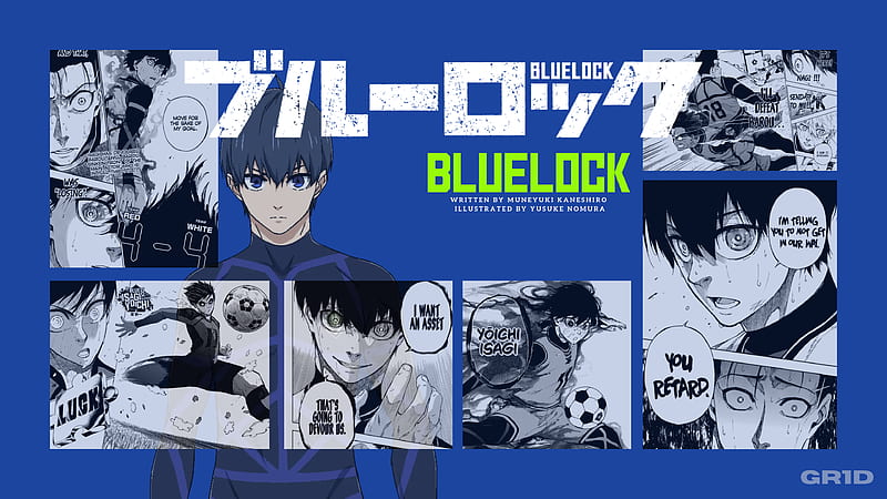 Anime Blue Lock HD Wallpaper