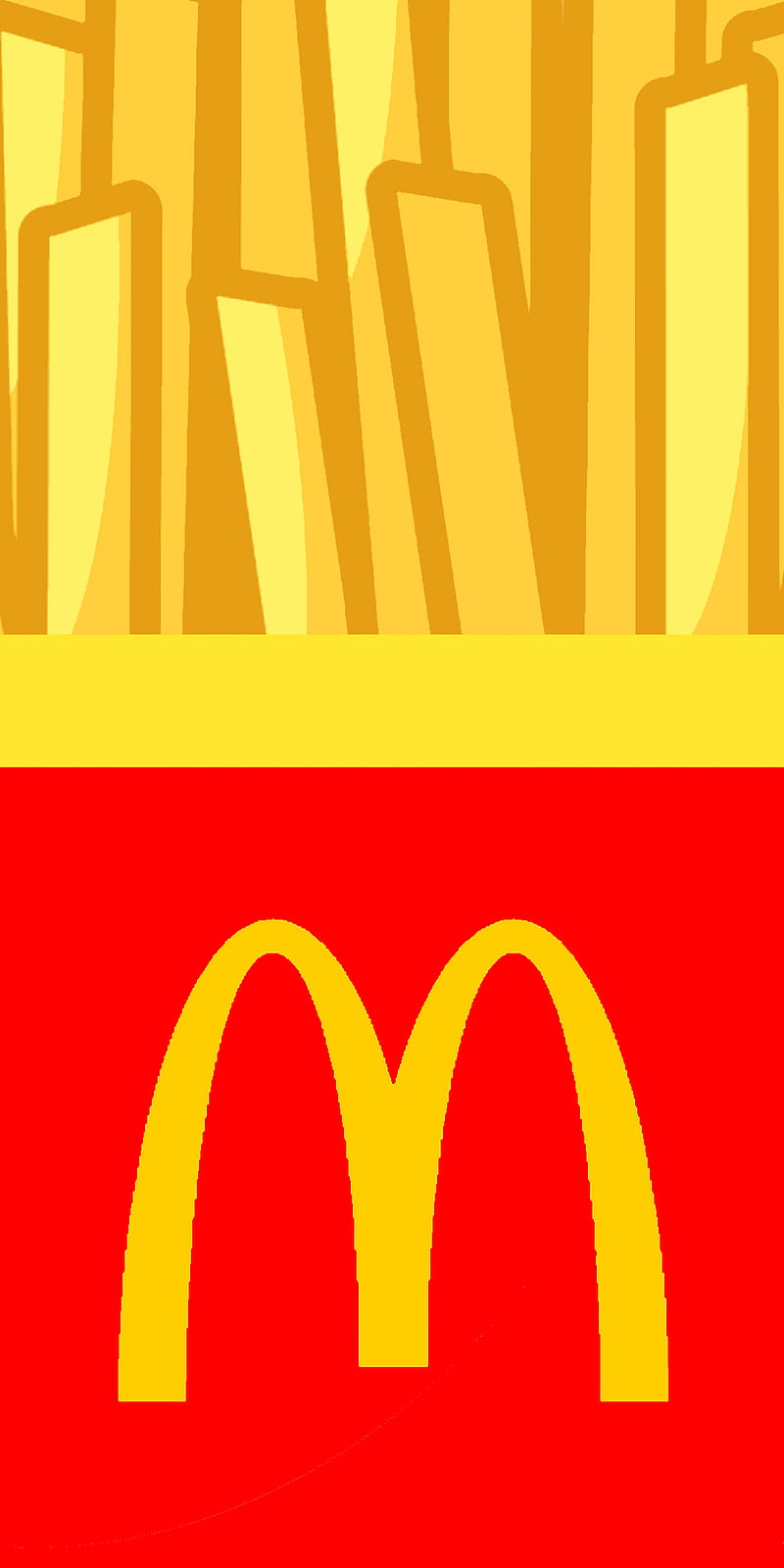 McDonalds, colour, food, logo, pop, HD phone wallpaper