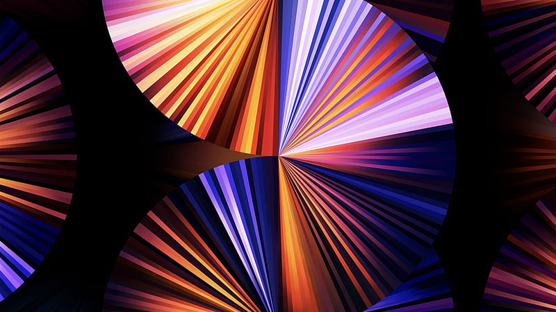 Ipad Pro 2021 Apple Event 2021 Purple Light Colorful Stock Ipad Pro, HD wallpaper
