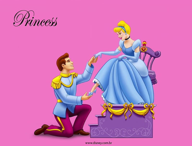 The Perfect Fit~, Cinderella, prince charming, animated, movie, fairy tale,  HD wallpaper | Peakpx