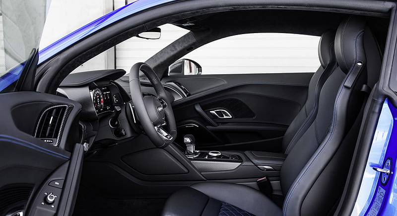 2016 Audi R8 V10 Plus (Ara Blue) - Interior , car, HD wallpaper