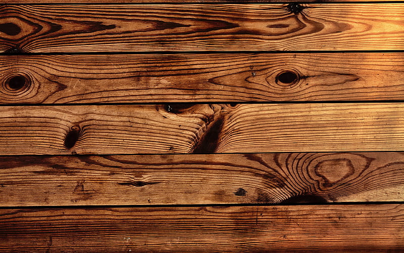 brown wooden planks, macro, horizontal wooden boards, brown wooden texture, wood planks, wooden textures, wooden backgrounds, brown wooden boards, wooden planks, brown backgrounds, HD wallpaper