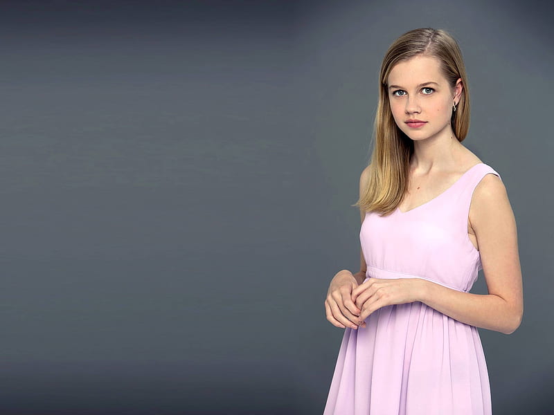 Angourie Rice, dress, model, bonito, 2018, actress Rice, Angourie, HD wallpaper