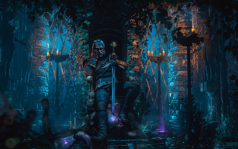 Geralt Of Rivia The Witcher 3 U Resolution , Games , , and Background - Den. The witcher, , Fantasy art, The Witcher 3 Logo, HD wallpaper