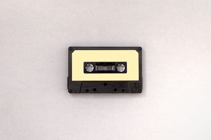black and brown cassette tape, HD wallpaper