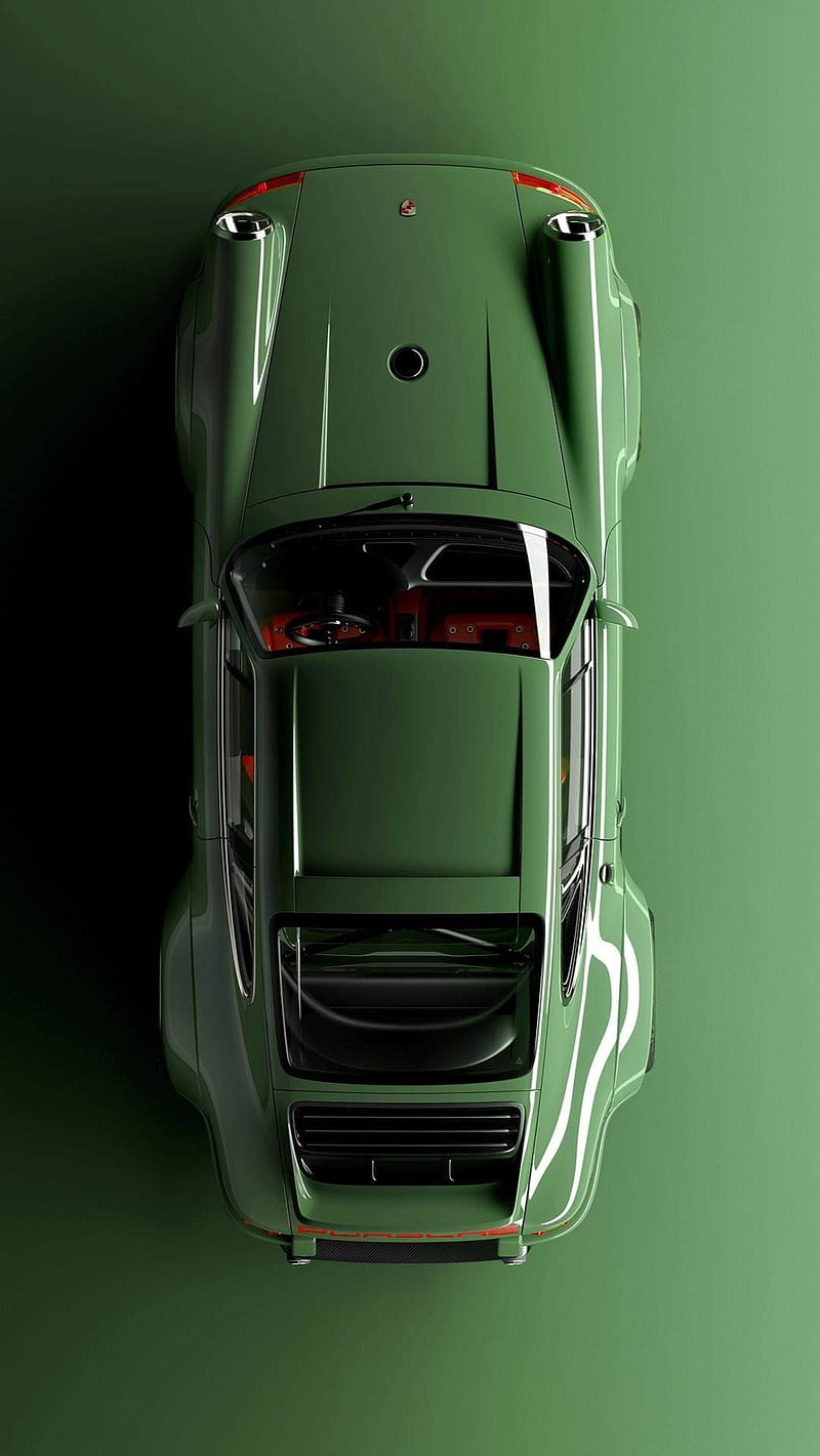 Green Singer Porsche 911 Classic Sportscar Hd Mobile Wallpaper Peakpx