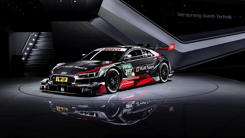 Audi RS5 Coupe, 2017, DTM, Racing cars, German cars, tuning, Audi, HD wallpaper