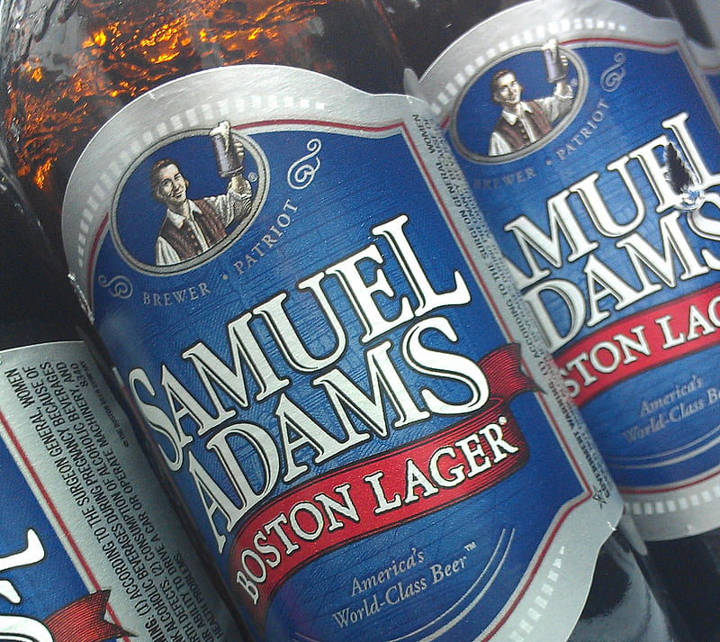 Samuel Adams, beer, bottle, HD wallpaper
