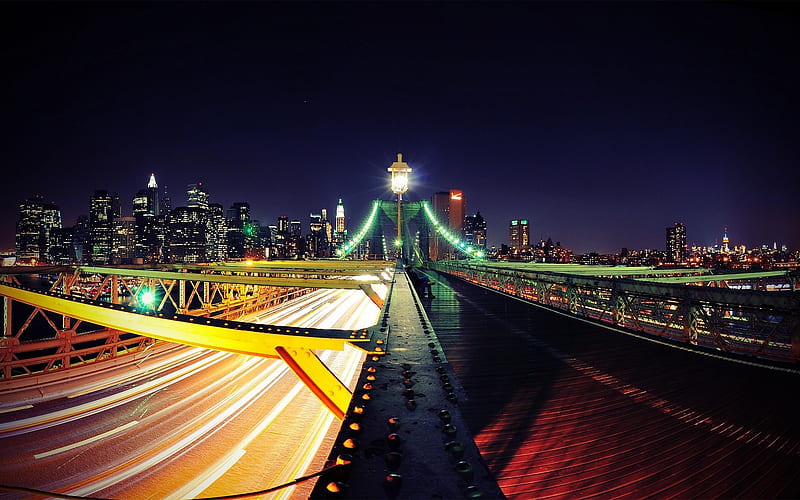 road to new york city-City travel landscape, HD wallpaper