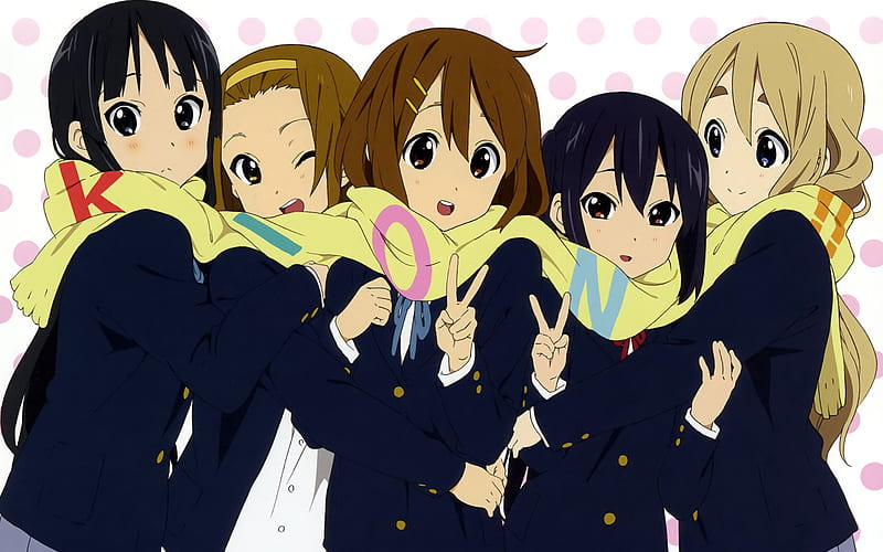 K-On! female characters wallpaper - Anime wallpapers - #49592