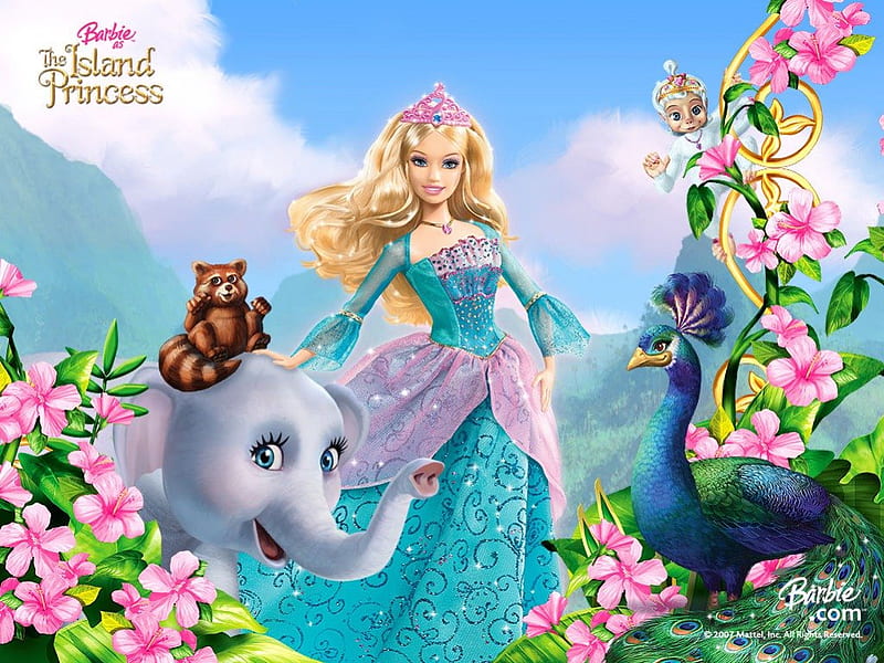 Barbie Island Princess, barbie, princess, HD wallpaper | Peakpx