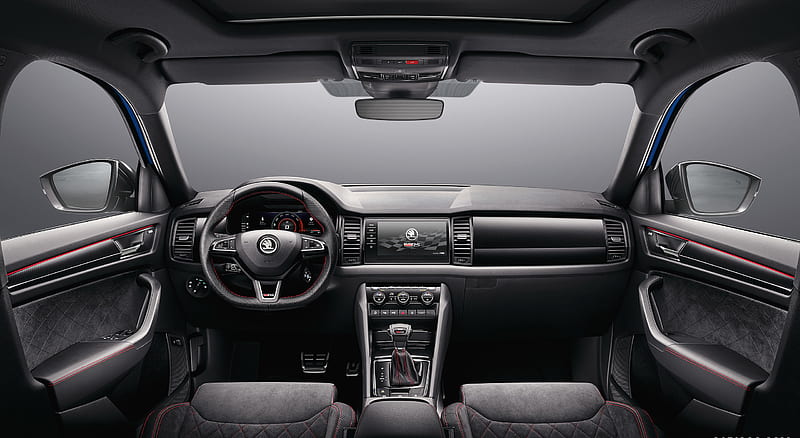 2019 Skoda Kodiaq RS - Interior, Cockpit , car, HD wallpaper