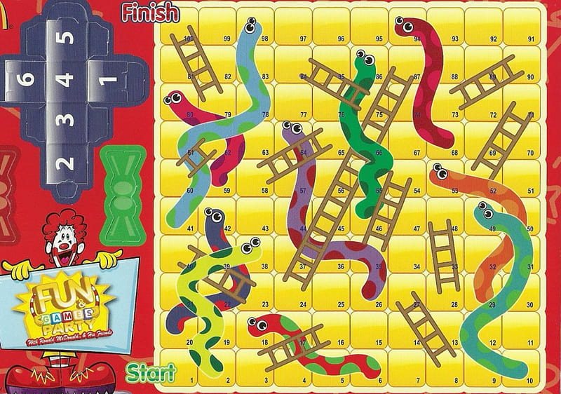 snake-and-ladders, ladders, cg, snake, HD wallpaper