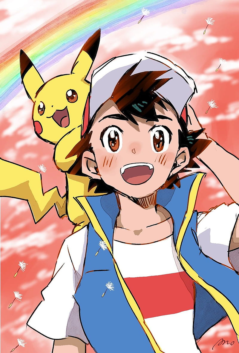 ASH & PIKACHU - Desenho de fabricio_sayajin - Gartic